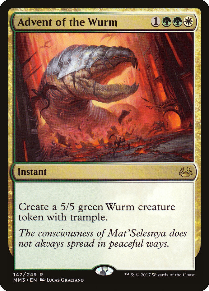 Advent of the Wurm - Foil