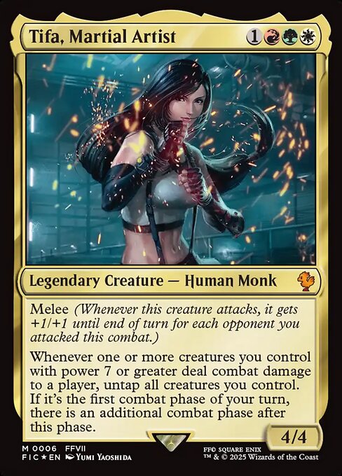 Tifa, Martial Artist - Foil