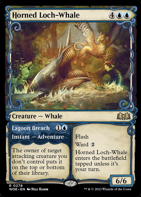 Horned Loch-Whale - Foil