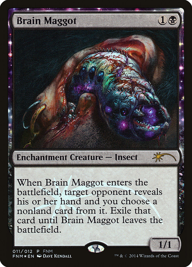 Brain Maggot - Foil - FNM Promo