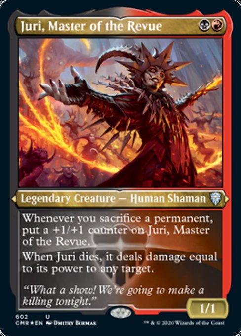 Juri, Master of the Revue - Foil-Etched