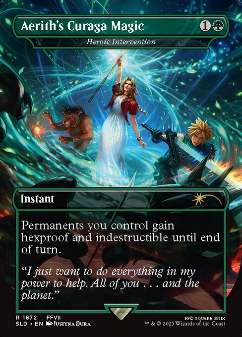 Heroic Intervention (Aerith's Curaga Magic)