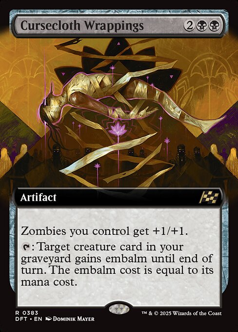 Cursecloth Wrappings - Foil