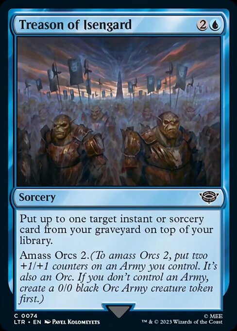 Treason of Isengard - Foil