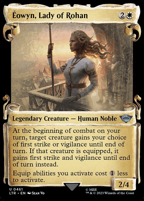 Eowyn, Lady of Rohan - Silver Foil