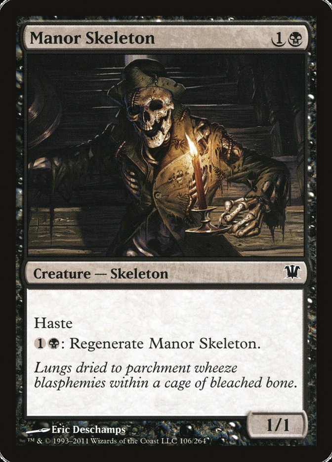 Manor Skeleton - Foil