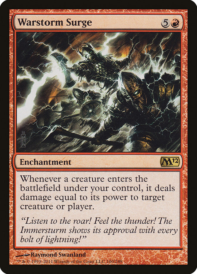Warstorm Surge - Foil