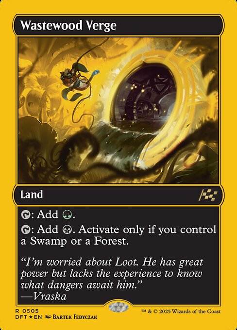 Wastewood Verge - First Place Foil
