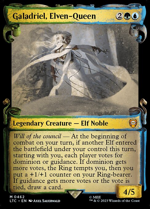 Galadriel, Elven-Queen - Silver Foil