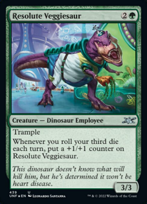 Resolute Veggiesaur - Galaxy Foil