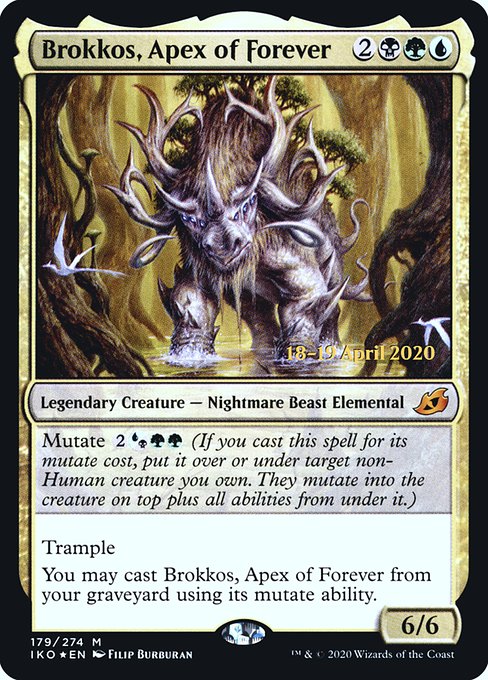 Brokkos, Apex of Forever - Foil - Prerelease Promo