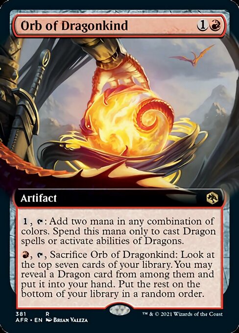 Orb of Dragonkind - Foil