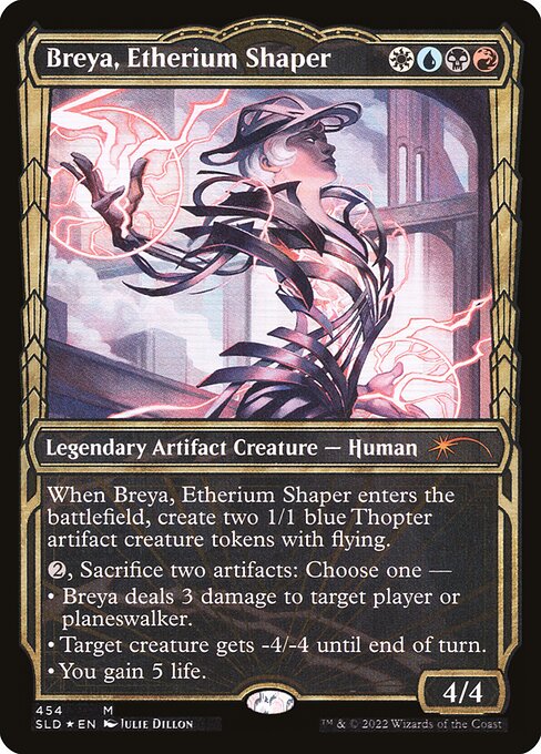 Breya, Etherium Shaper - Gilded Foil