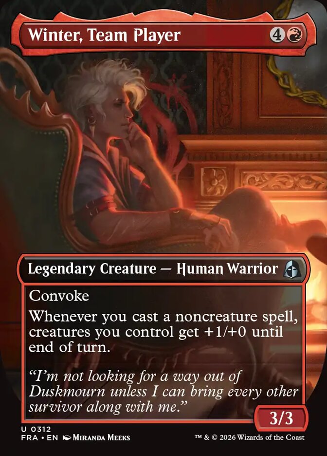 Winter, Team Player - Foil