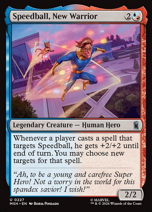 Speedball, New Warrior - Foil