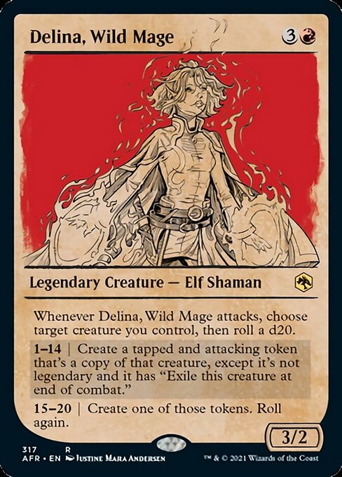 Delina, Wild Mage