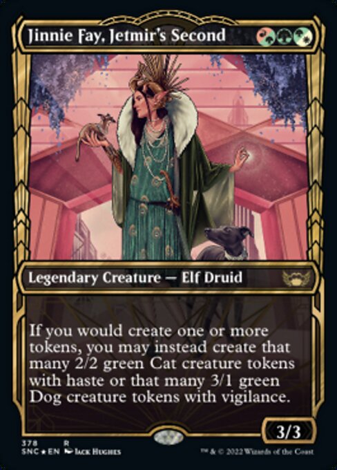 Jinnie Fay, Jetmir's Second - Gilded Foil