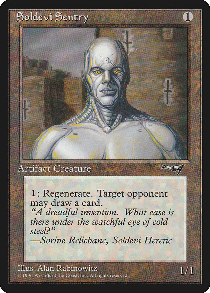 Soldevi Sentry (Close-up)