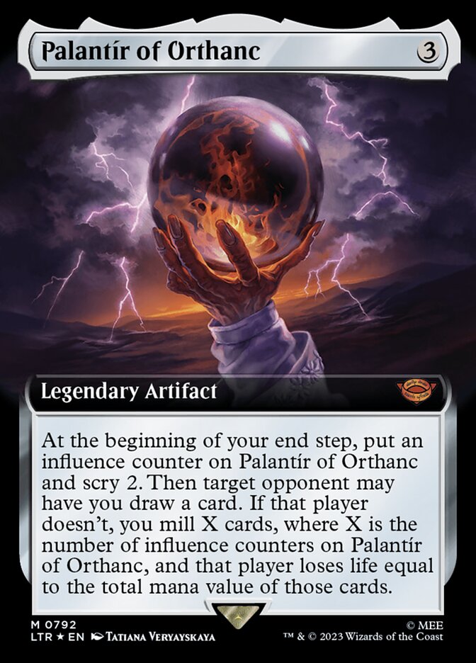 Palantir of Orthanc - Surge Foil