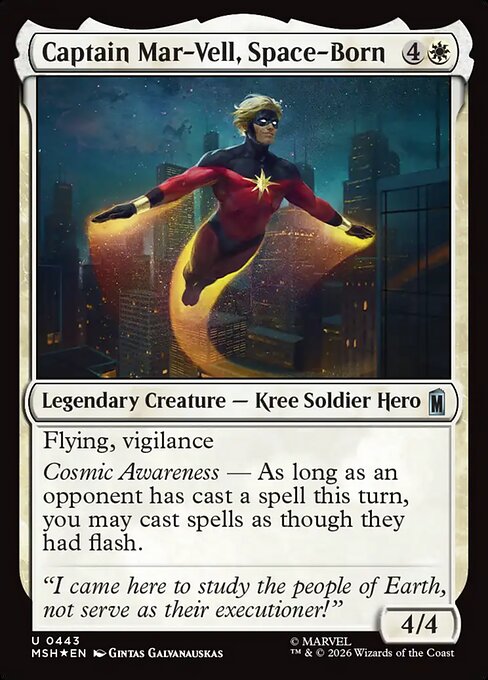 Captain Mar-Vell, Space-Born - Surge Foil
