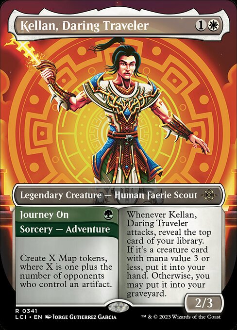 Kellan, Daring Traveler - Foil