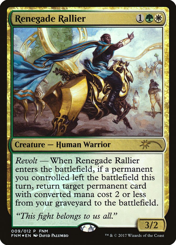 Renegade Rallier - Foil - FNM Promo