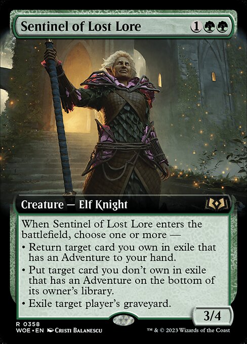 Sentinel of Lost Lore - Foil