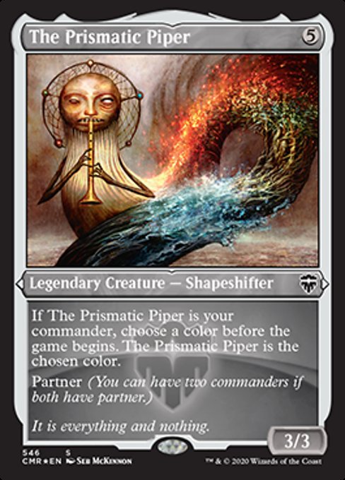 The Prismatic Piper - Foil-Etched