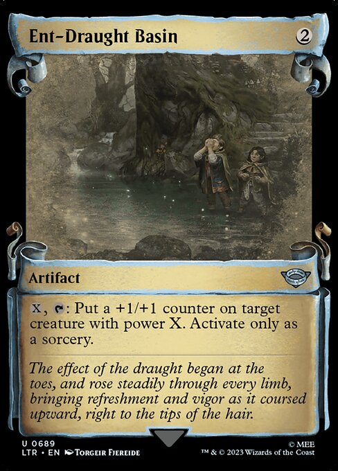 Ent-Draught Basin - Silver Foil