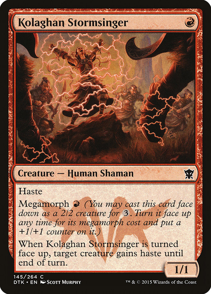 Kolaghan Stormsinger - Foil