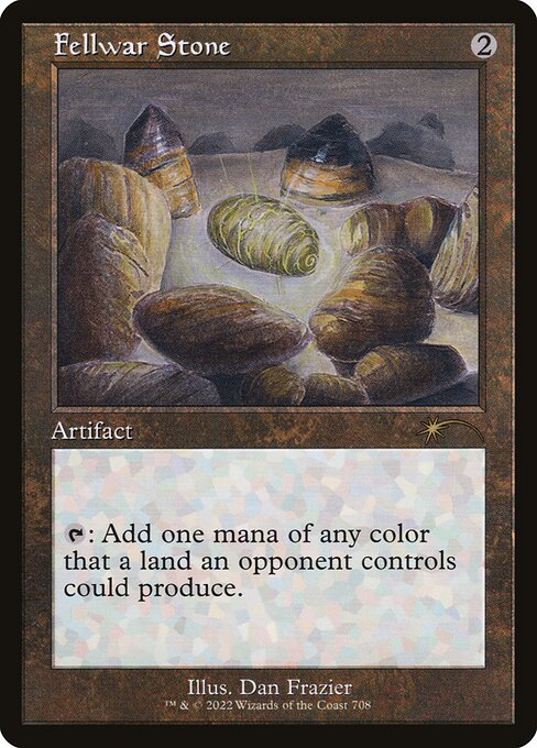 Fellwar Stone (708) - Foil Etched