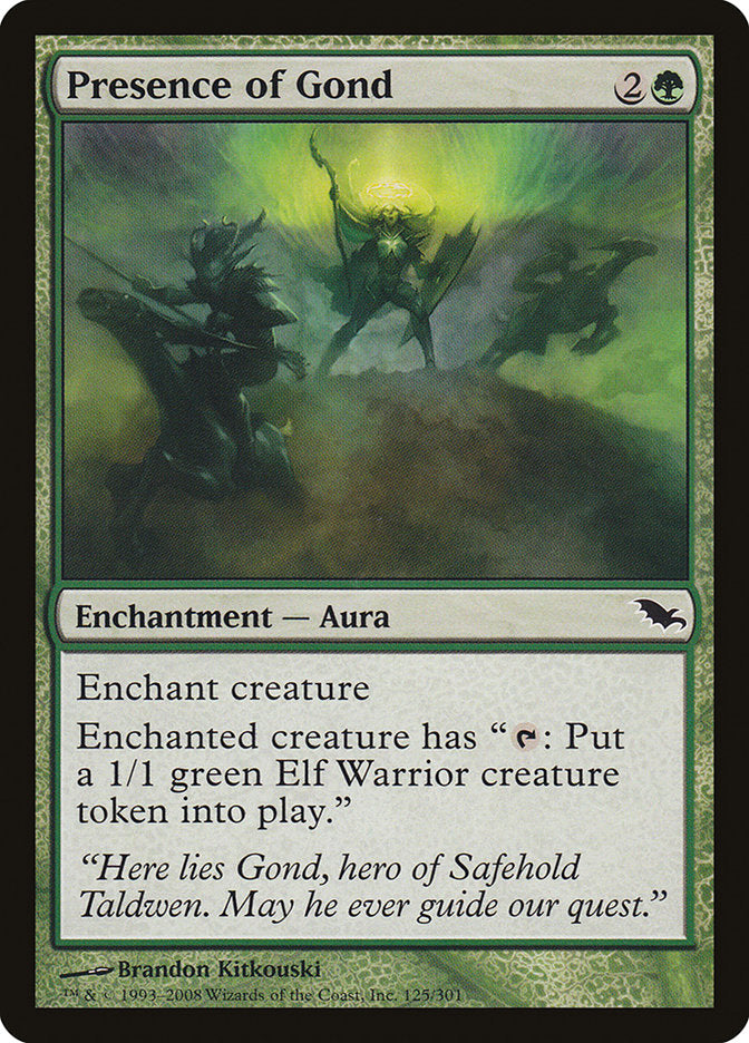 Presence of Gond - Foil