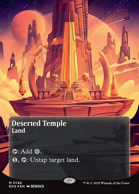 Deserted Temple - Galaxy Foil