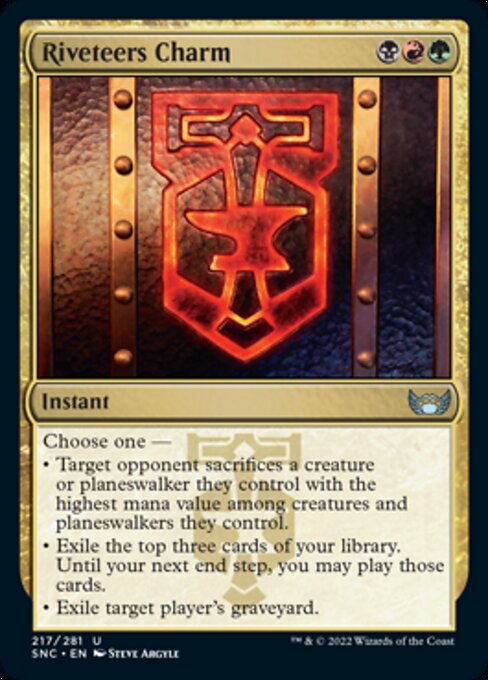 Riveteers Charm - Foil