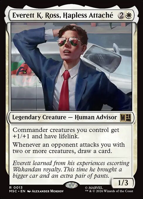 Everett K. Ross, Hapless Attache - Surge Foil