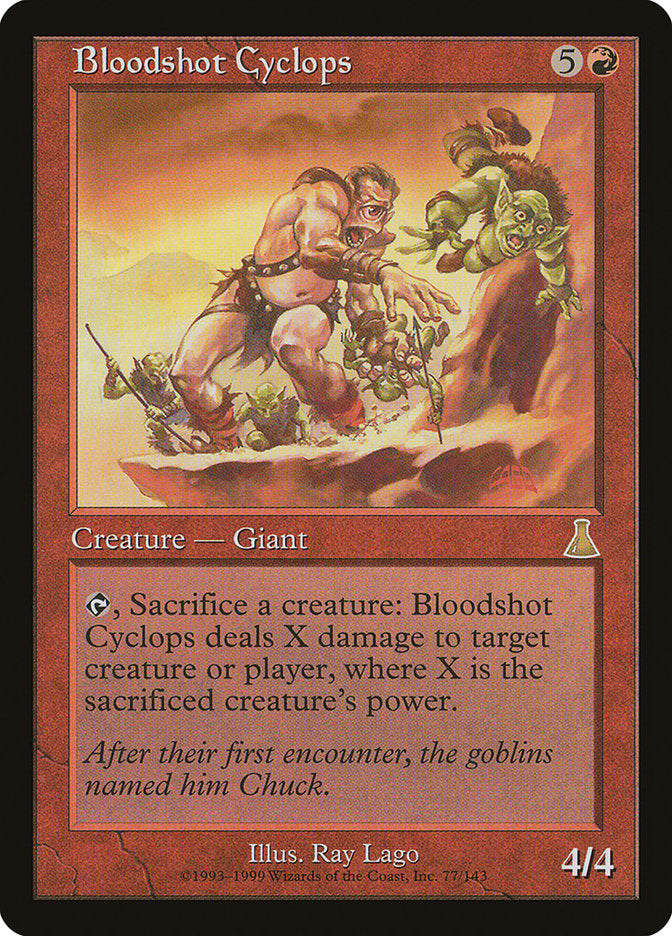 Bloodshot Cyclops - Foil