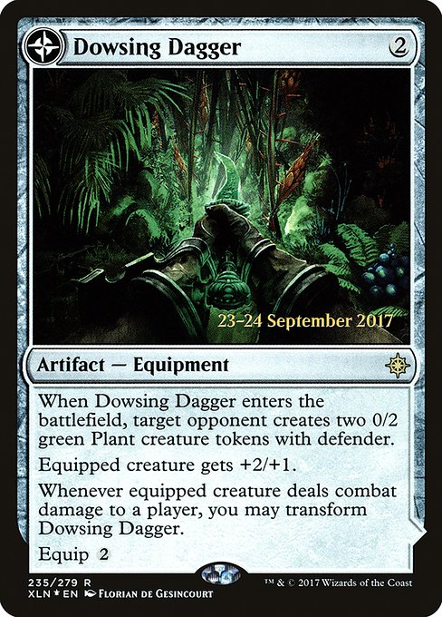 Dowsing Dagger - Foil - Prerelease Promo