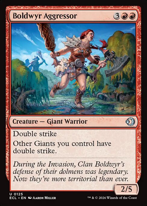 Boldwyr Aggressor - Foil