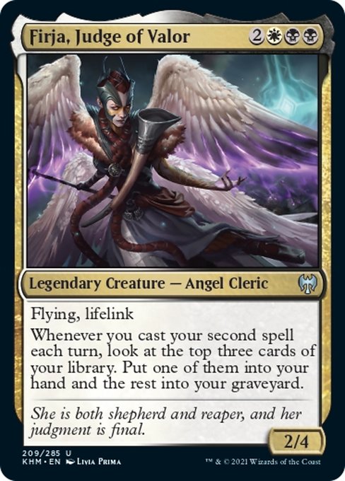 Firja, Judge of Valor - Foil