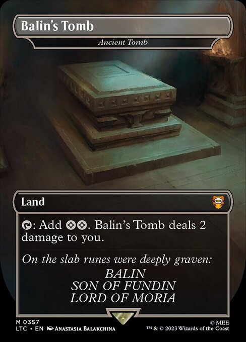 Ancient Tomb (0357 - Balin's Tomb) - Foil