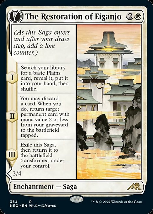 The Restoration of Eiganjo - Foil