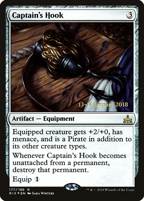 Captain's Hook - Foil - Prerelease Promo