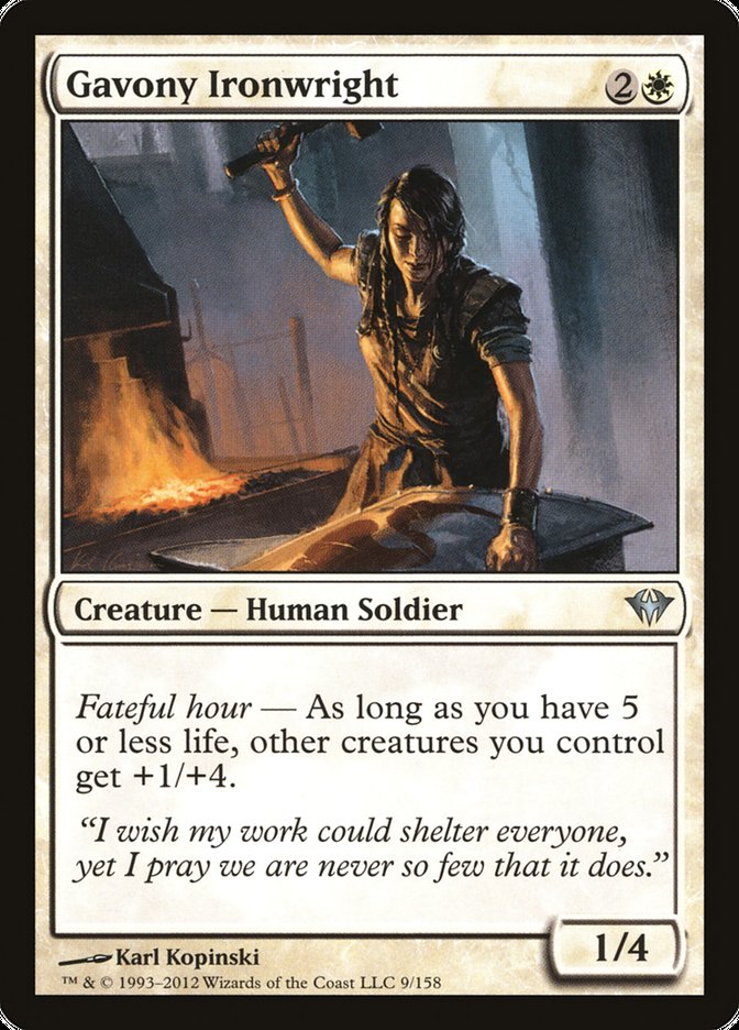 Gavony Ironwright - Foil