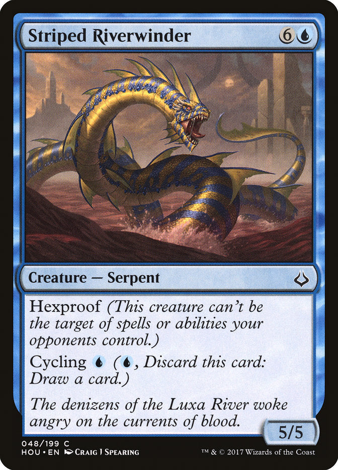 Striped Riverwinder - Foil