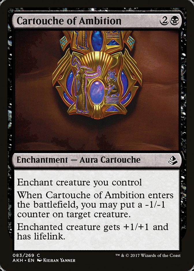 Cartouche of Ambition - Foil