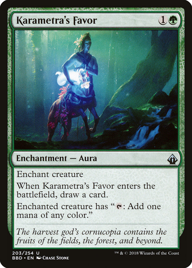 Karametra's Favor - Foil
