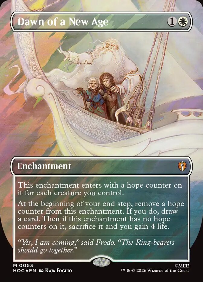 Dawn of a New Age - Surge Foil