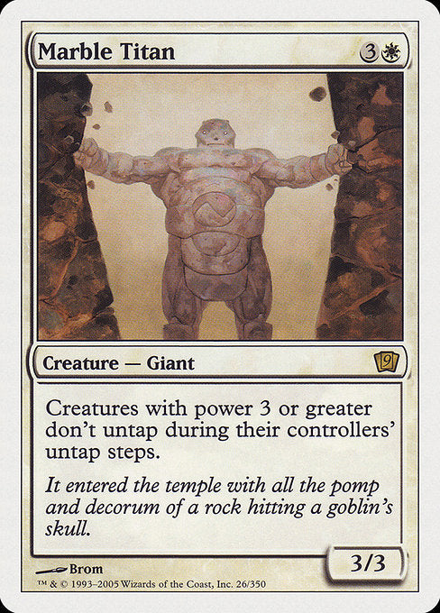 Marble Titan - Foil
