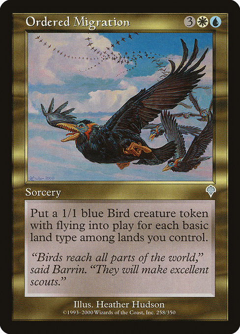 Ordered Migration - Foil