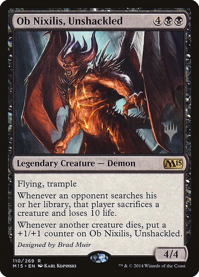 Ob Nixilis, Unshackled - Foil - Promo Pack